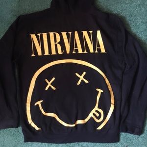 Nirvana Smiley hoodie (Hot Topic)